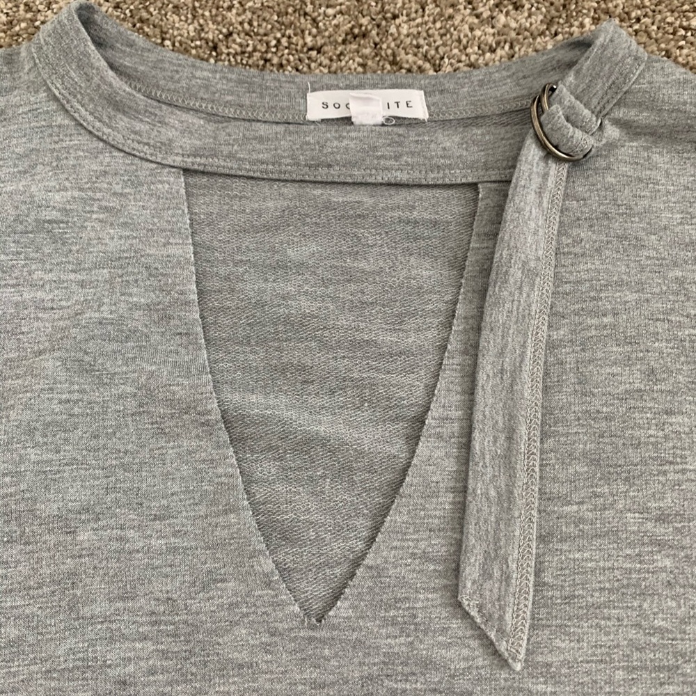 Nordstrom grey shirt